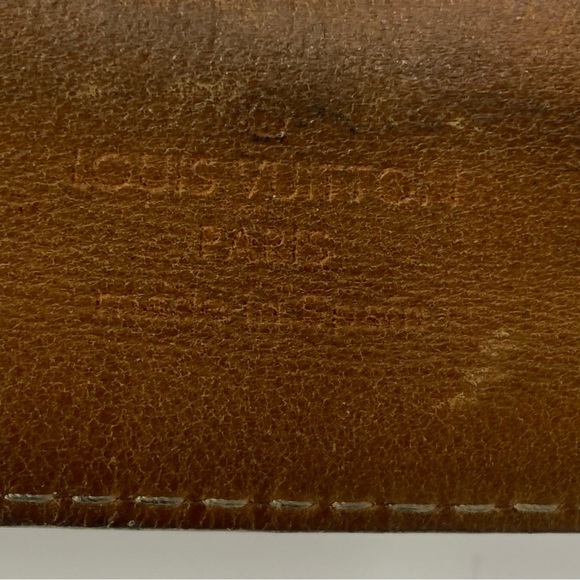 LOUIS VUITTON Damier Azur Belt Canvas Gold Buckle
M9609 95/38 main image 4